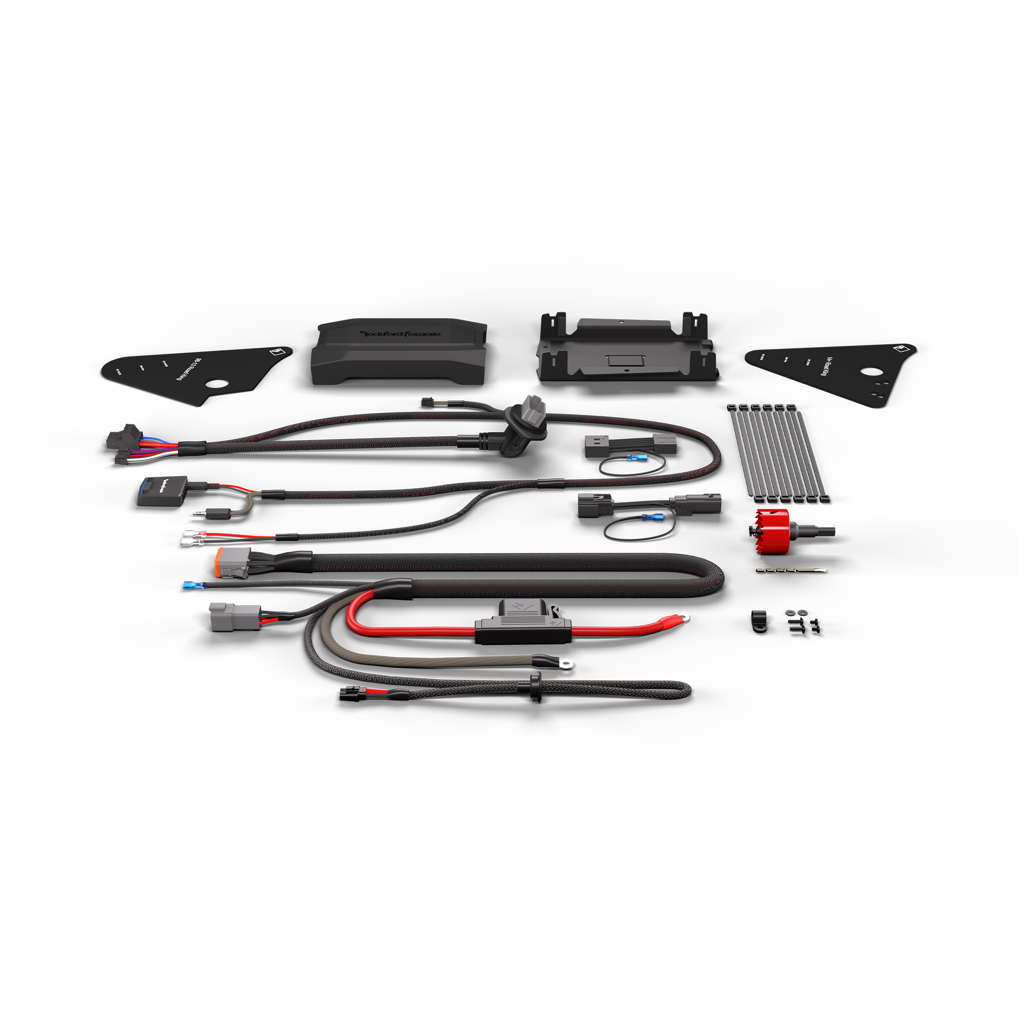 2-Speaker & Amp Kit for 1998-2013 Road King (Gen-1)