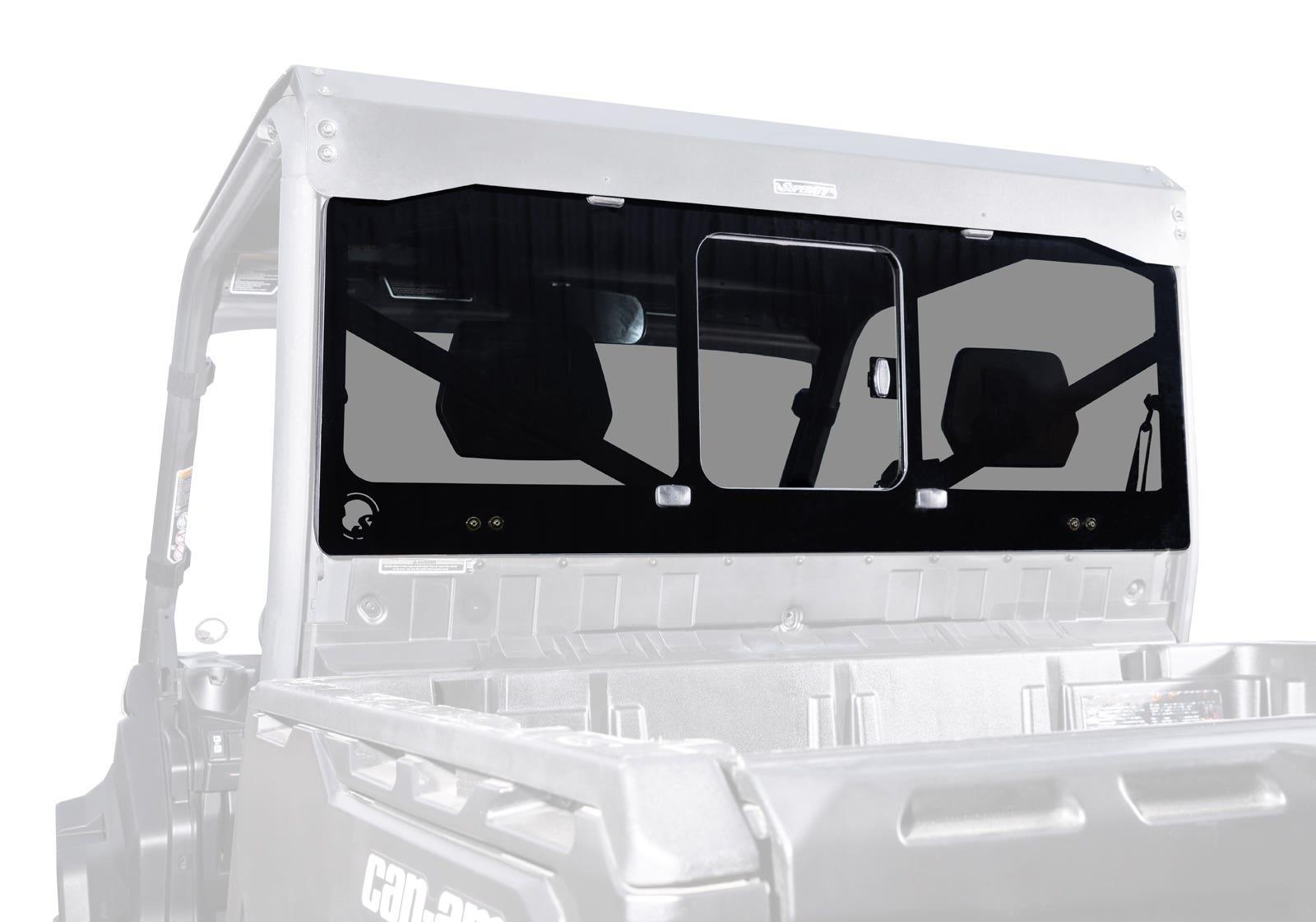 Can-Am Defender HD8 Glass Sliding Rear Windshield