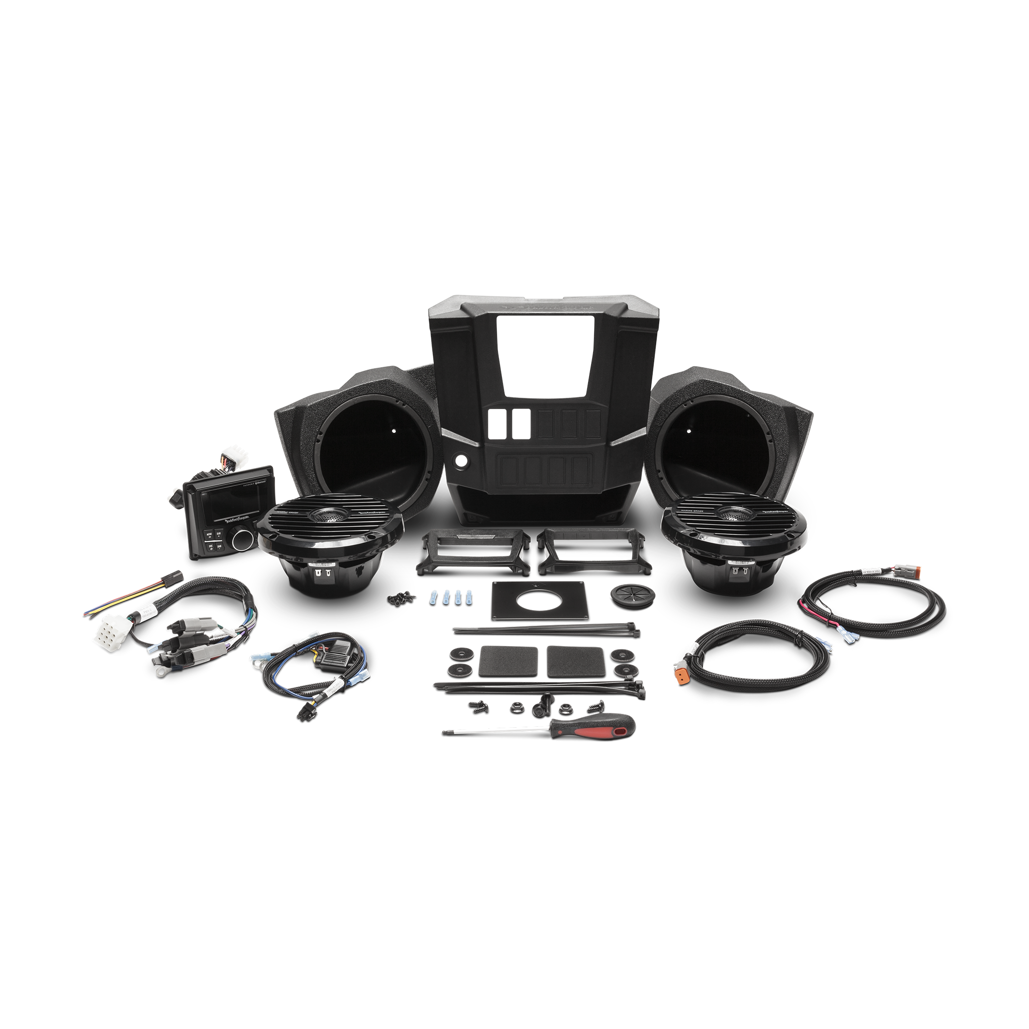 2015-2017 Stereo and front lower speaker kit for select RANGER models (Gen-1)