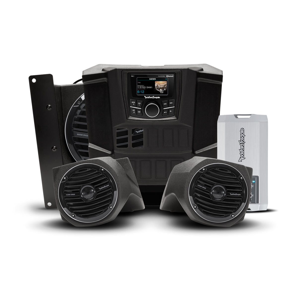 2015-2017 400 watt stereo front lower speaker and subwoofer kit for select RANGER models (Gen-1)