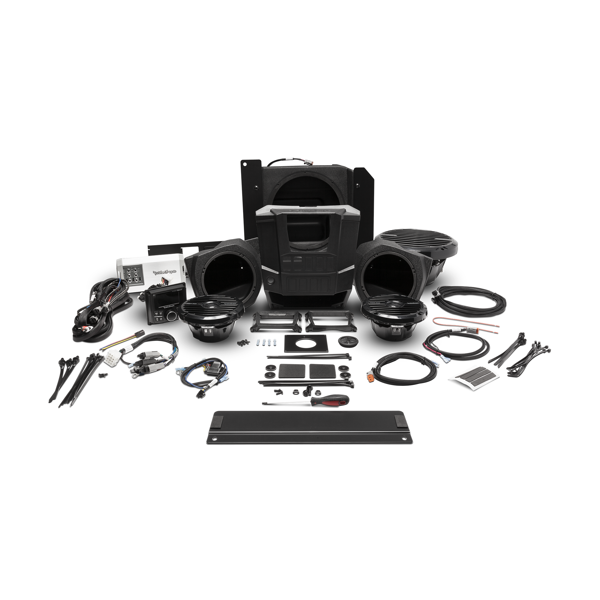 2015-2017 400 watt stereo, front lower speaker, and subwoofer kit for select RANGER models (Gen-1)