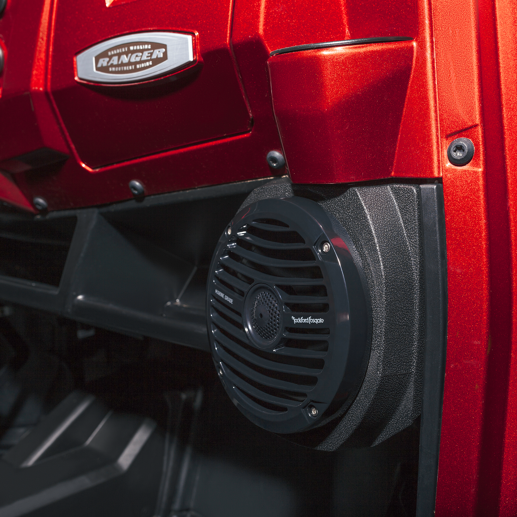 2015-2017 400 watt stereo, front lower speaker, and subwoofer kit for select RANGER models (Gen-1)