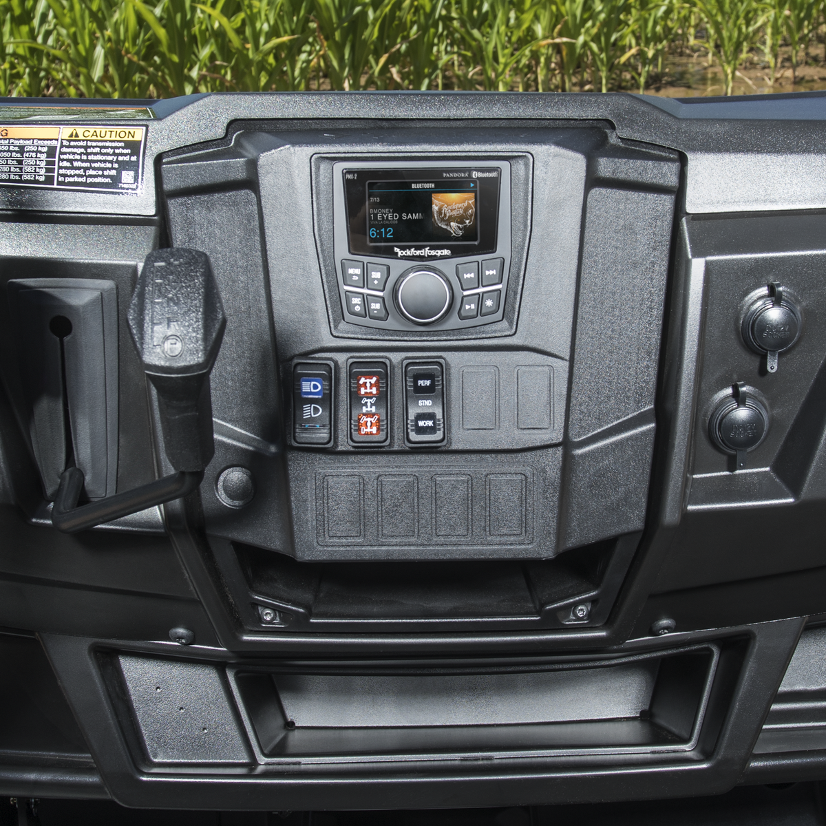 RNGR-STAGE4 - 2015-2017 400 watt stereo, front lower speaker, rear speaker, and subwoofer kit for select Polaris RANGER models (Gen-1) - image 3