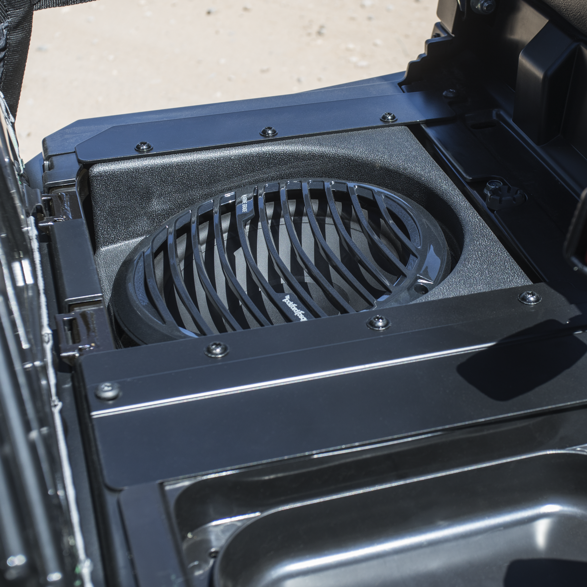 2015-2017 400 watt stereo, front lower speaker, rear speaker, and subwoofer kit for select Polaris RANGER® models (Gen-1)