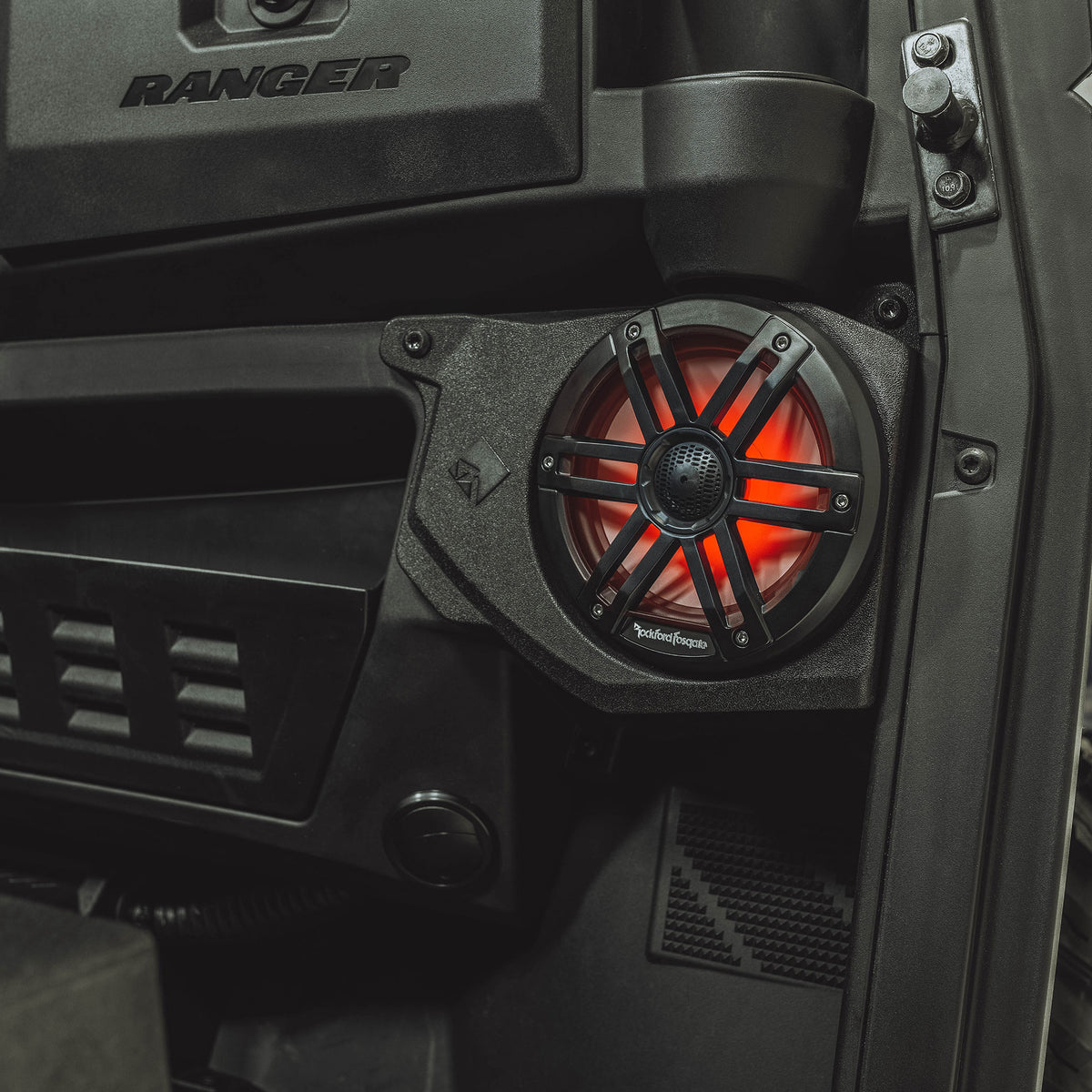 6.5" Front Color OptixTM Speaker Enclosure Pair for Select 2018+ Ranger Models (Gen-2)