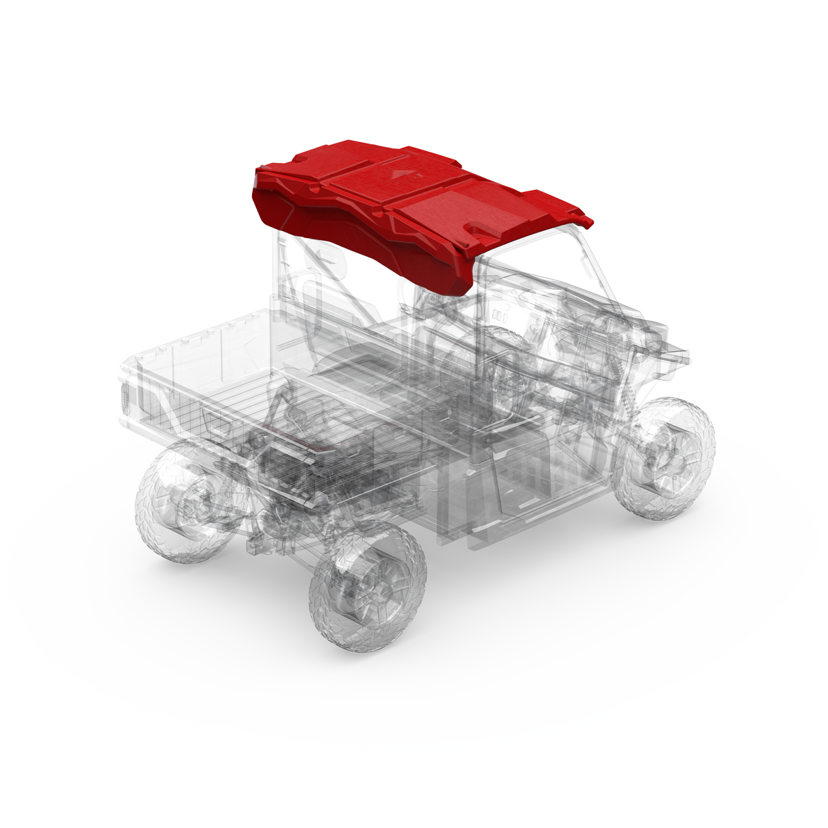 RNGR18-ROOF2M2 - Front Audio Roof for Select 2018+ Polaris Ranger 2-Door Models - image 4