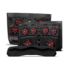 Front & Rear Audio Roof for Select 2018+ Polaris Ranger Crew Models