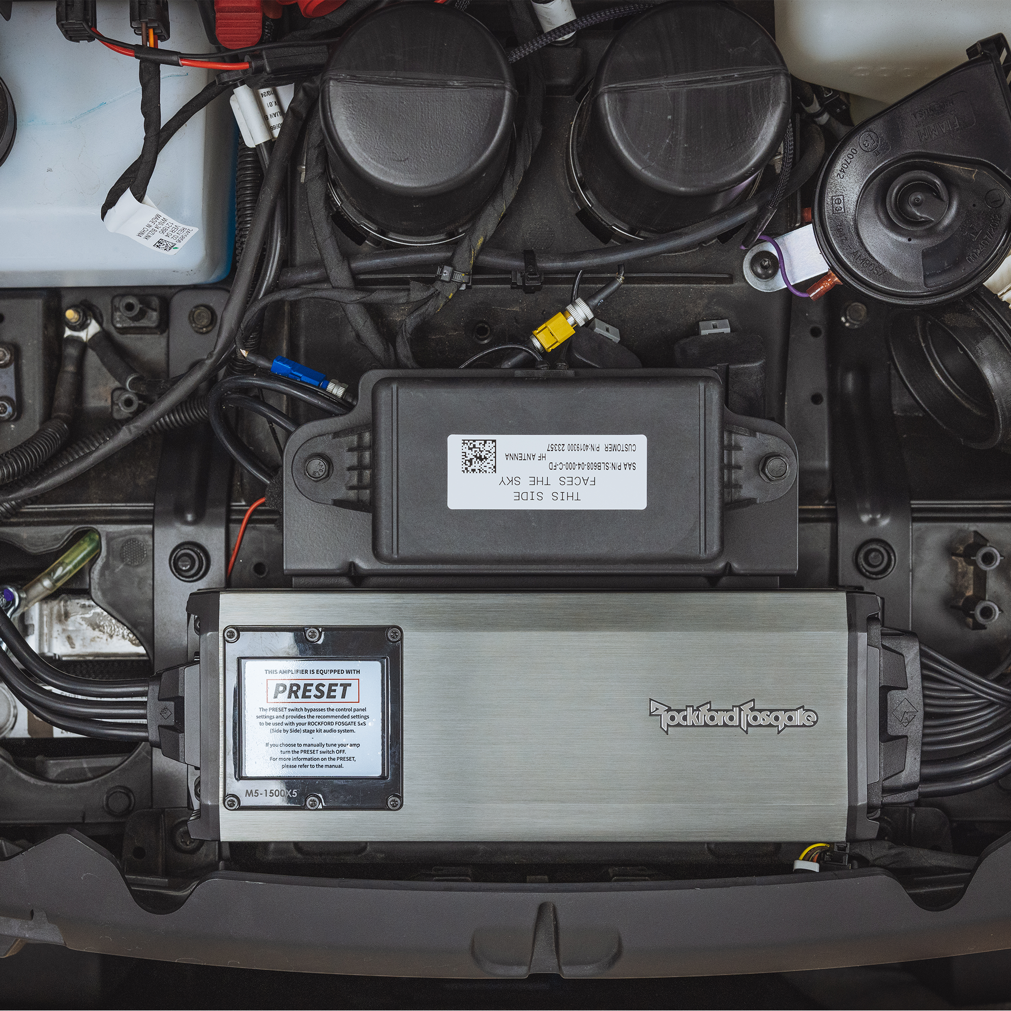 Amp Installation Bracket for Select 2023+ Ranger Models