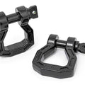 D-Ring | Forged | Pair | Black