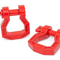 D-Ring | Forged | Pair | Red