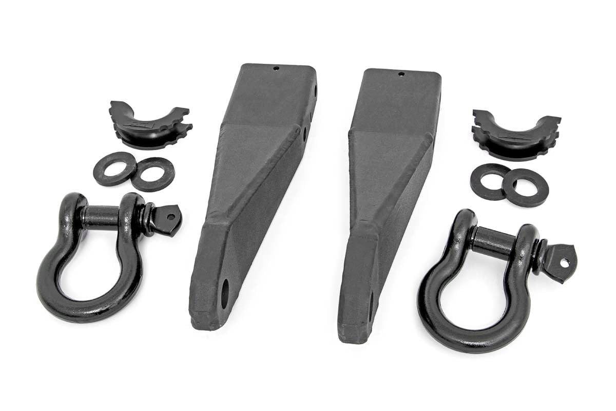 Tow Hook Brackets | D-Ring Combo | GMC Sierra 2500 HD 2WD/4WD (2020-2026)