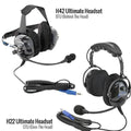 Rugged Radios ULTIMATE Alpha Audio Stereo Headset with Volume Control (OTH and BTH)