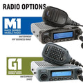 Rugged Radios STX STEREO Complete Master Communication Kit with Intercom and 2-Way Radio