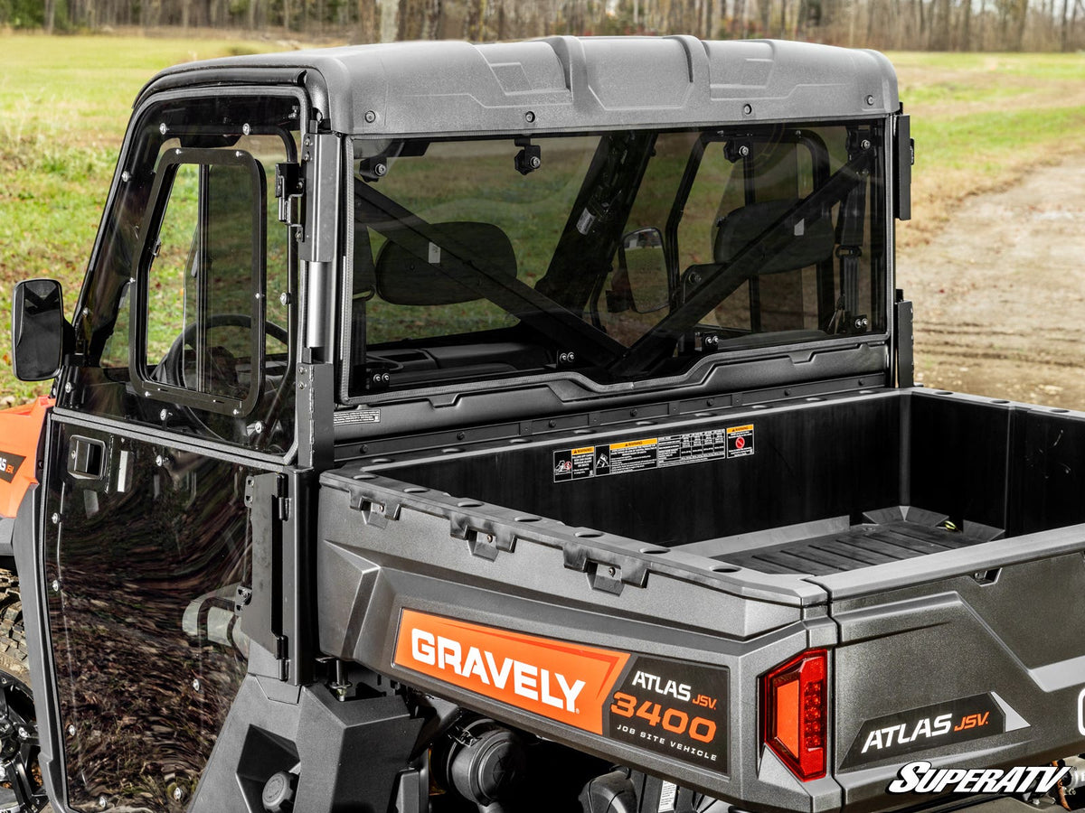 Gravely Atlas JSV Vented Full Rear Windshield