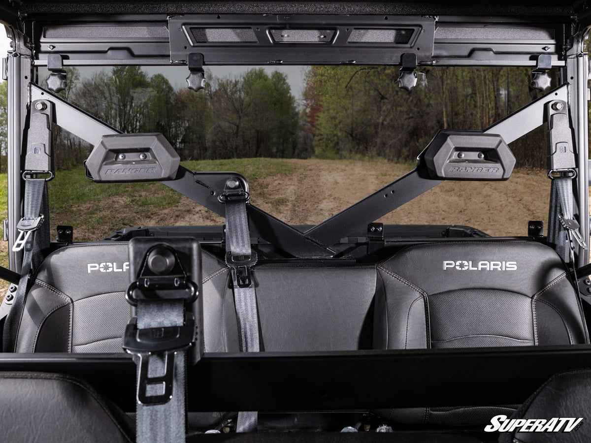 Polaris Ranger 1000 Rear Windshield - Light Tint Non-Scratch Resistant