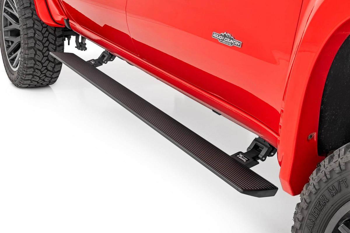 Power Running Boards | Dual Electric Motor | Double Cab | Chevy/GMC 1500/2500HD/3500HD (19-26)