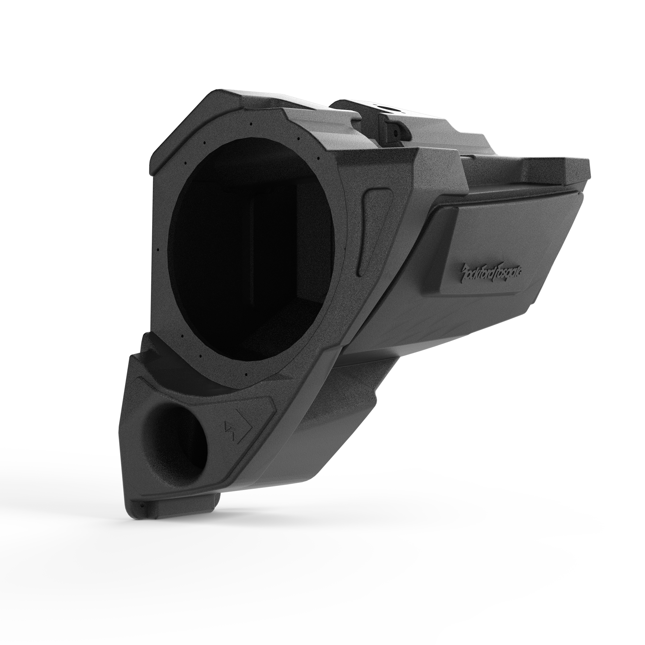 Direct Fit Front Color Optix™ 10 Vented Loaded Subwoofer Enclosure for select Polaris RZR Models