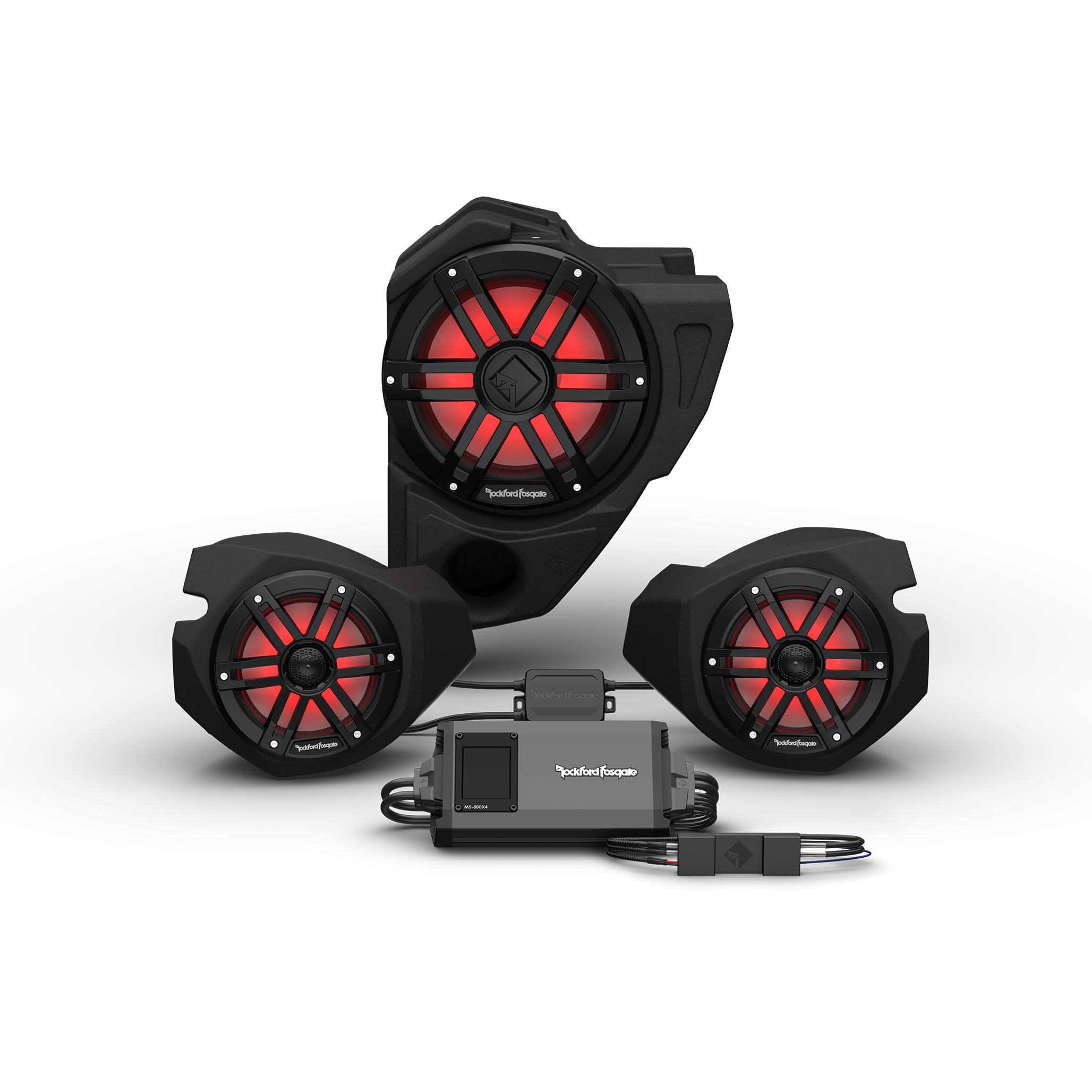 2014+ RZR Stage 3 Audio System For Ride Command (Gen-3)