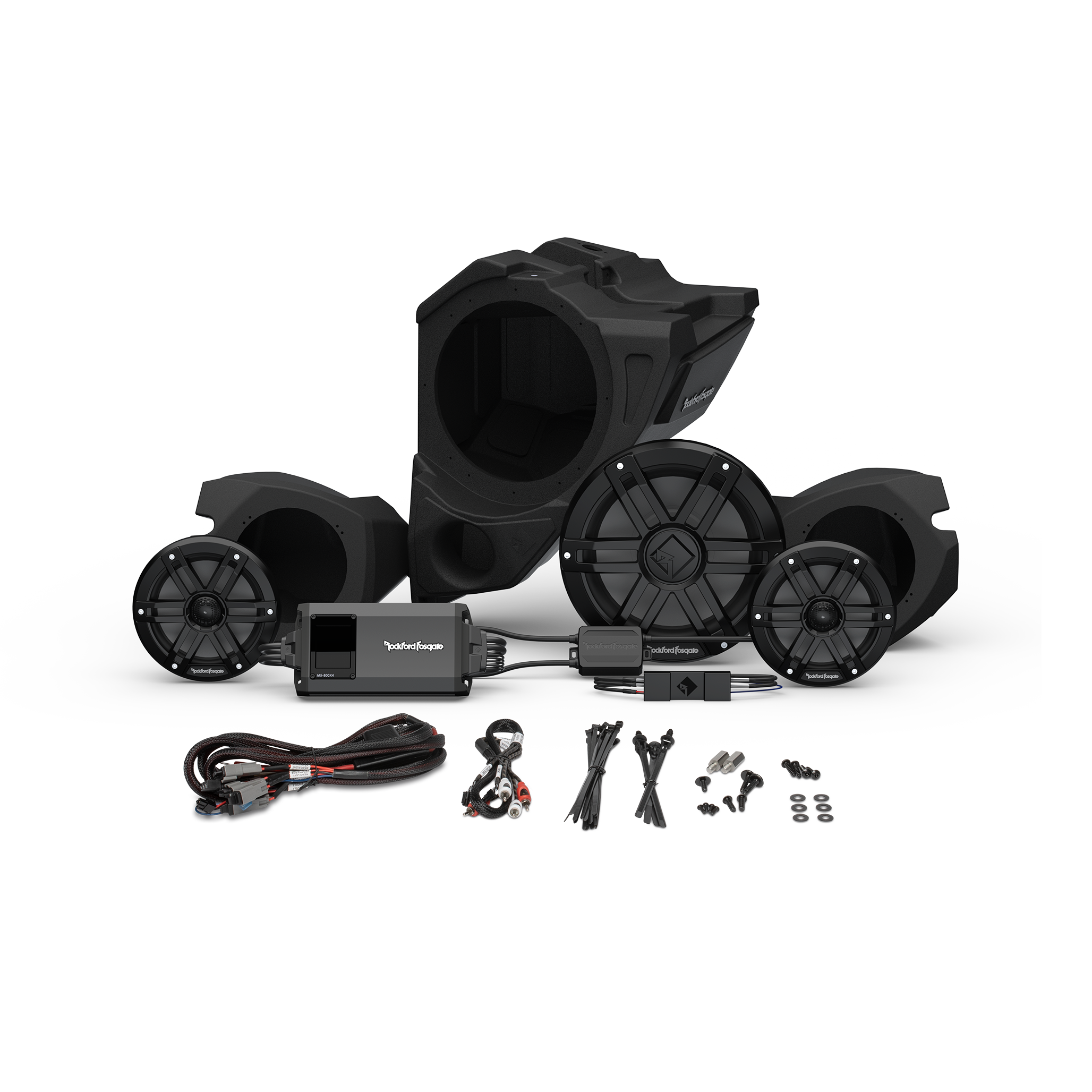 2014+ RZR Stage 3 Audio System For Ride Command (Gen-3)
