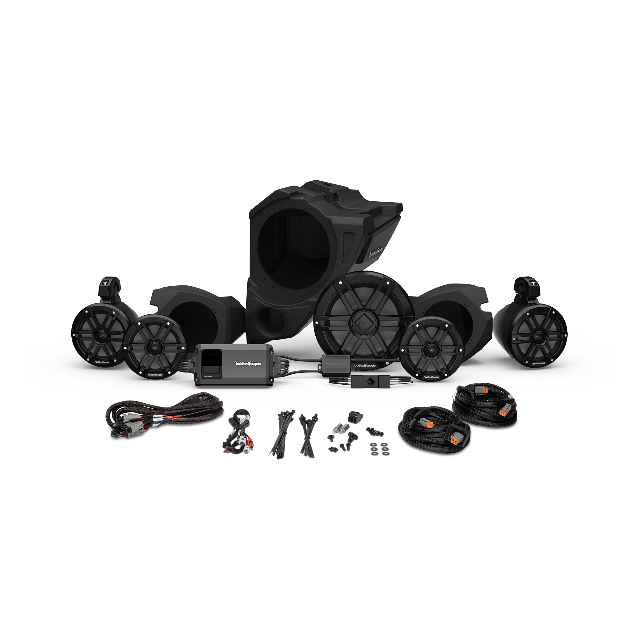2014+ RZR Stage 4 Audio System For Ride Command (Gen-3)