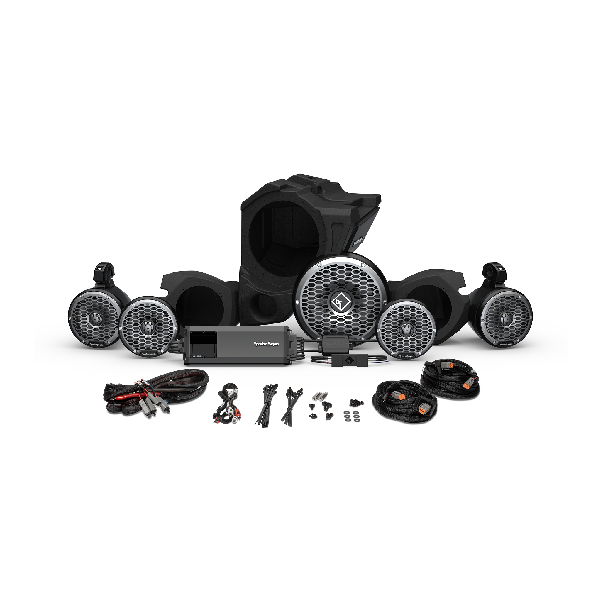 2014+ RZR Stage 5 Audio System For Ride Command (Gen-3)