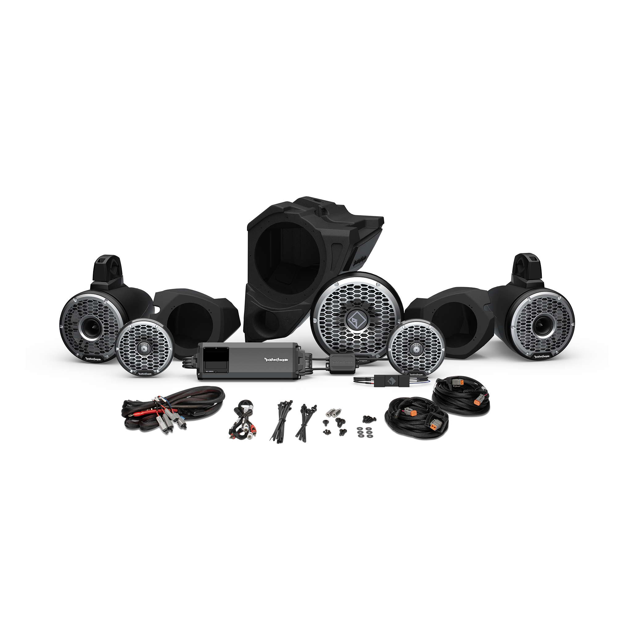 2014+ RZR Stage 6 Audio System For Ride Command (Gen-3)