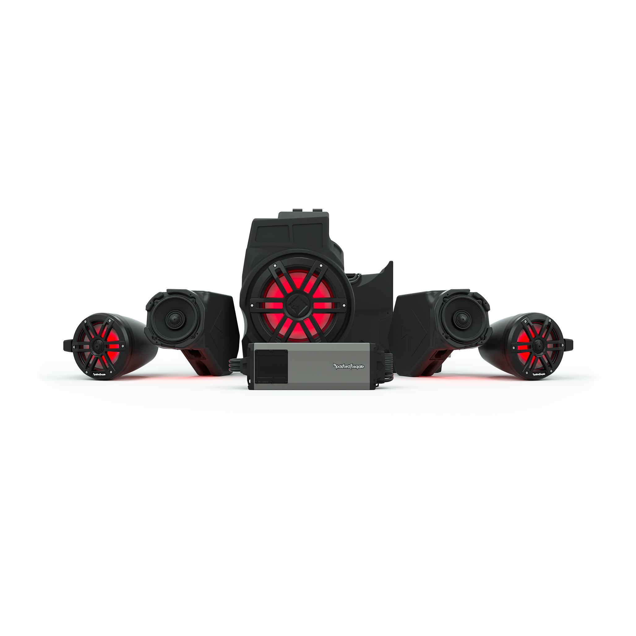 2019+ Stage 4 Audio System for Select RZR Pro XP, Pro R, and Turbo R Models with Ride Command