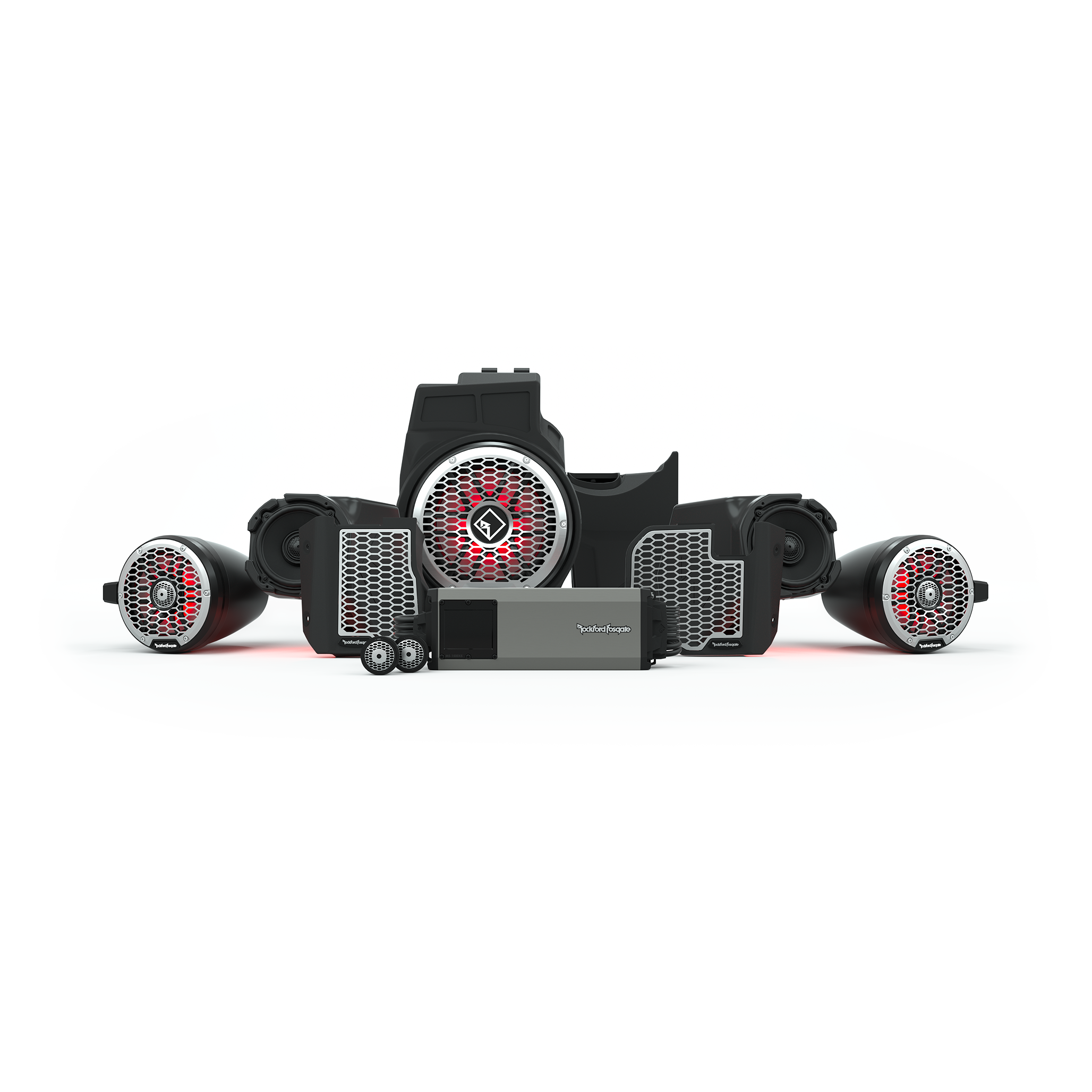 2019+ Stage 5 Audio System for Select RZR Pro XP, Pro R, and Turbo R Models with Ride Command