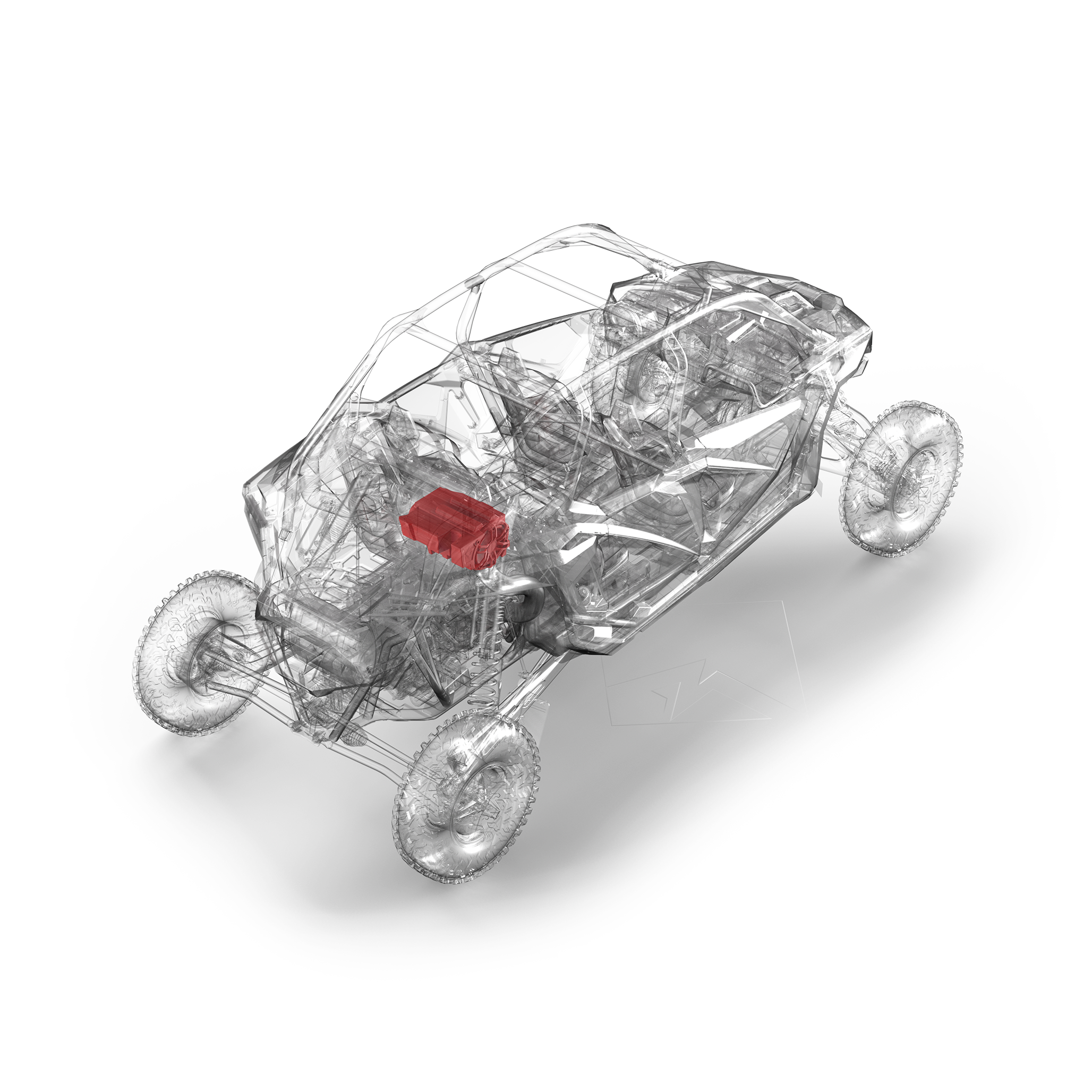 2020-2024 Rear Subwoofer Solution for Select RZR Models