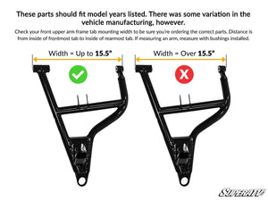 RZR 900 To RZR S 900 Suspension Conversion Kit with 3in. Lift Kit