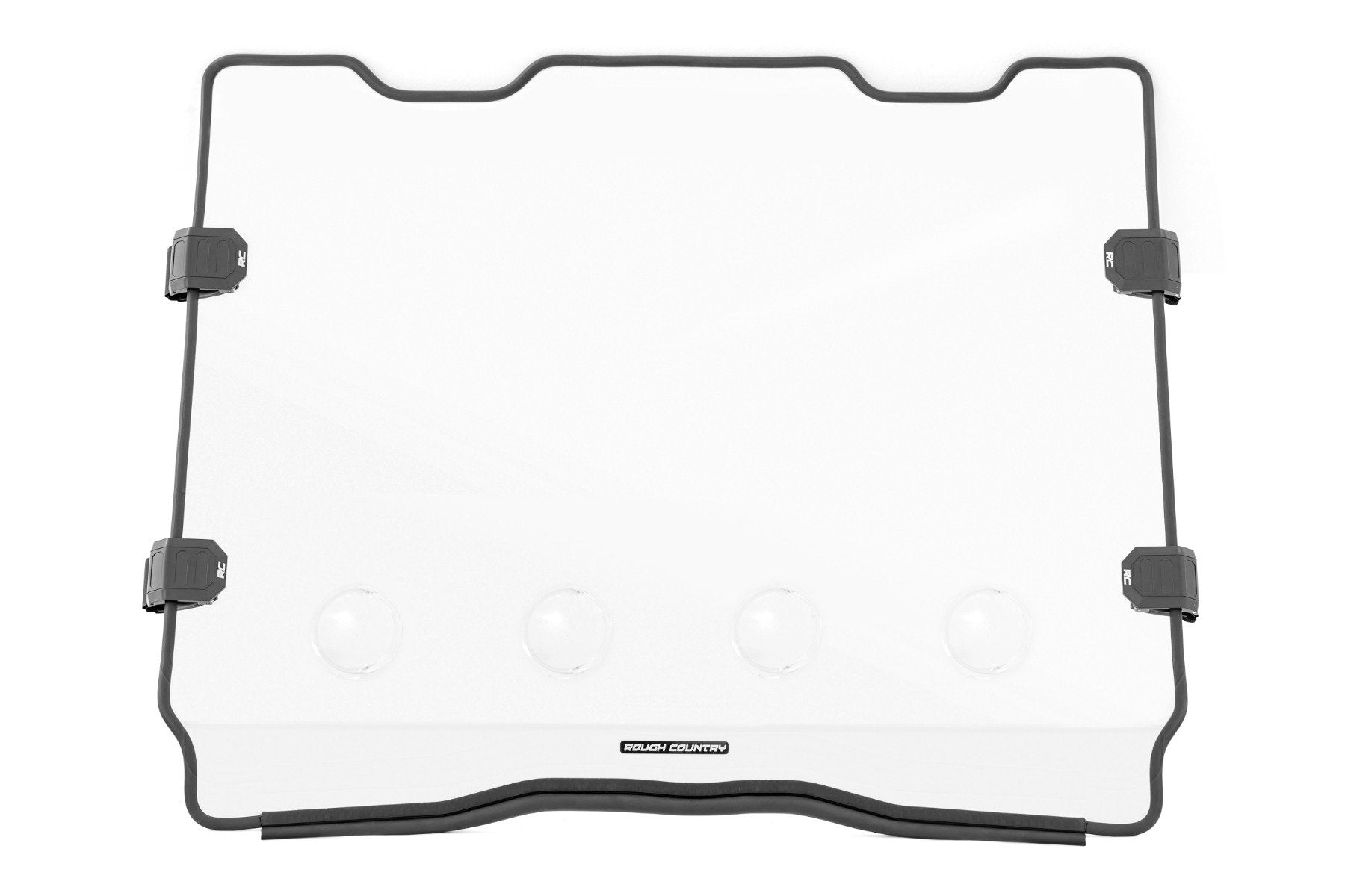 Vented Full Windshield | Scratch Resistant | Polaris RZR Turbo R 4