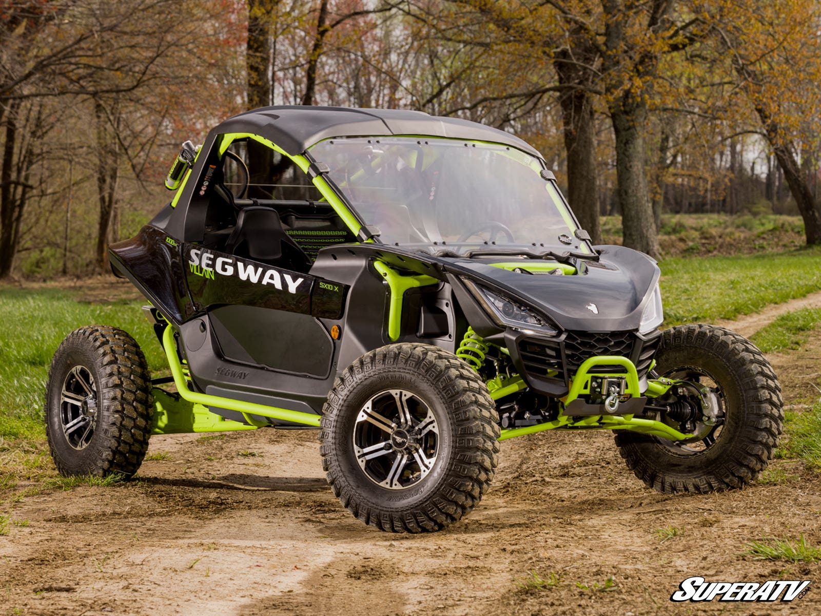 Segway Villain Scratch-Resistant Full Windshield