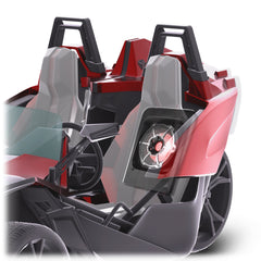 Polaris Slingshot Rear Subwoofer Enclosure Loaded | NXL-10SUB/BK and RGB LED Lights | Fits Either Passenger or Driver Side |