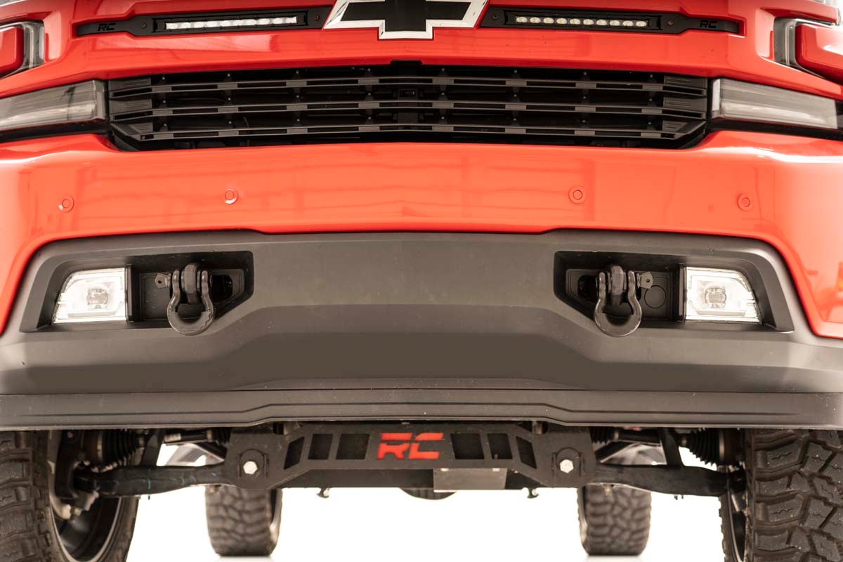 Tow Hook Brackets | D-Ring Combo | Chevy Silverado 1500 2WD/4WD (2019-2022)