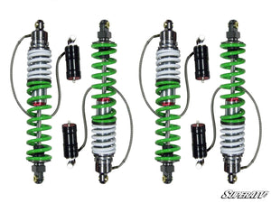 Polaris RZR 900 S/ General 7-10in. Lift Kit - Remote Resevoir Shocks - Rhino 2.0 Axles - Black