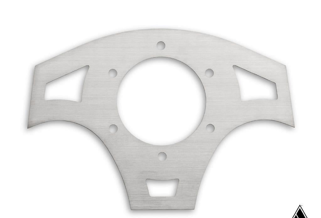 Steering Wheel Backing Plate - Ballistic D - Raw