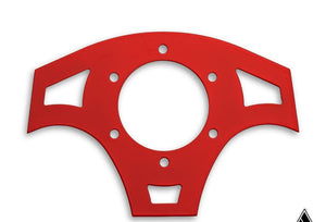 Steering Wheel Backing Plate - Ballistic D - Red