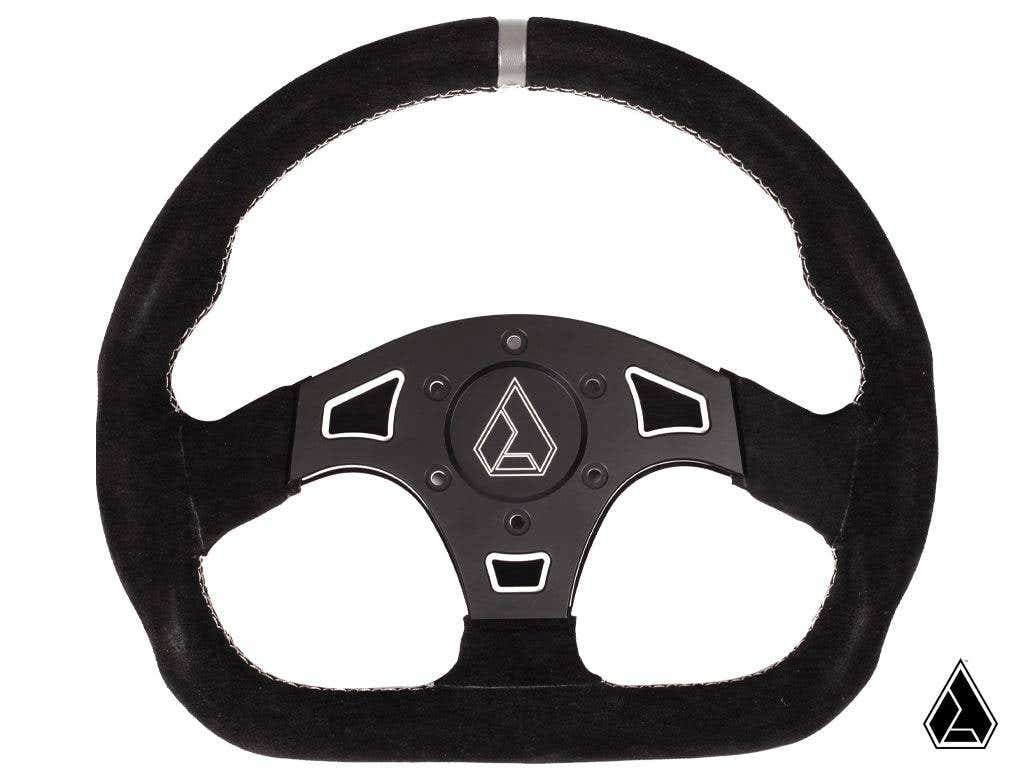 Suede Ballistic "D" UTV Steering Wheel