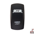 XTC 80061c2bff5e943e | Amber Light Bar Rocker/Actuator, Contura V, Rocker Only