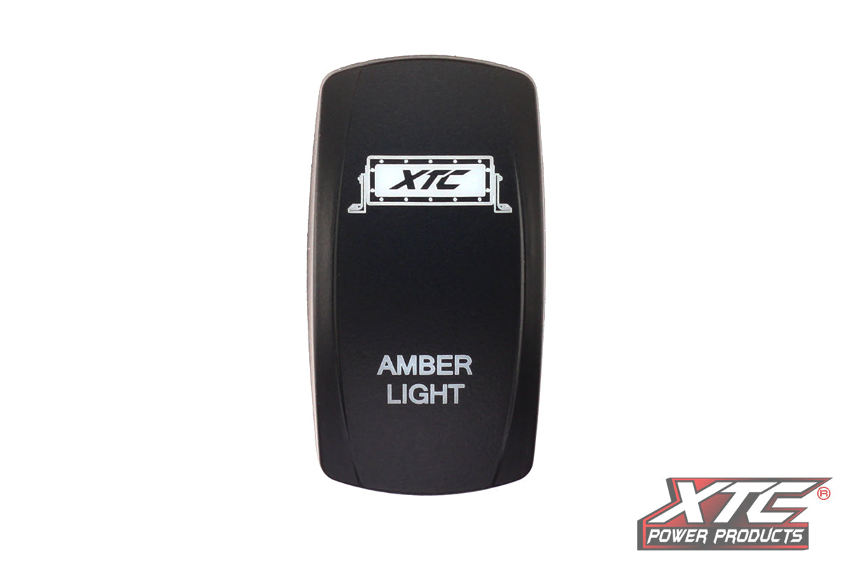 XTC 80061c2bff5e943e | Amber Light Bar Rocker/Actuator, Contura V, Rocker Only