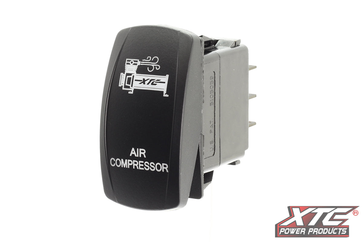XTC 887c2a5e66ab14ec | Carling Switch, Air-Compressor with Red/Red LED's