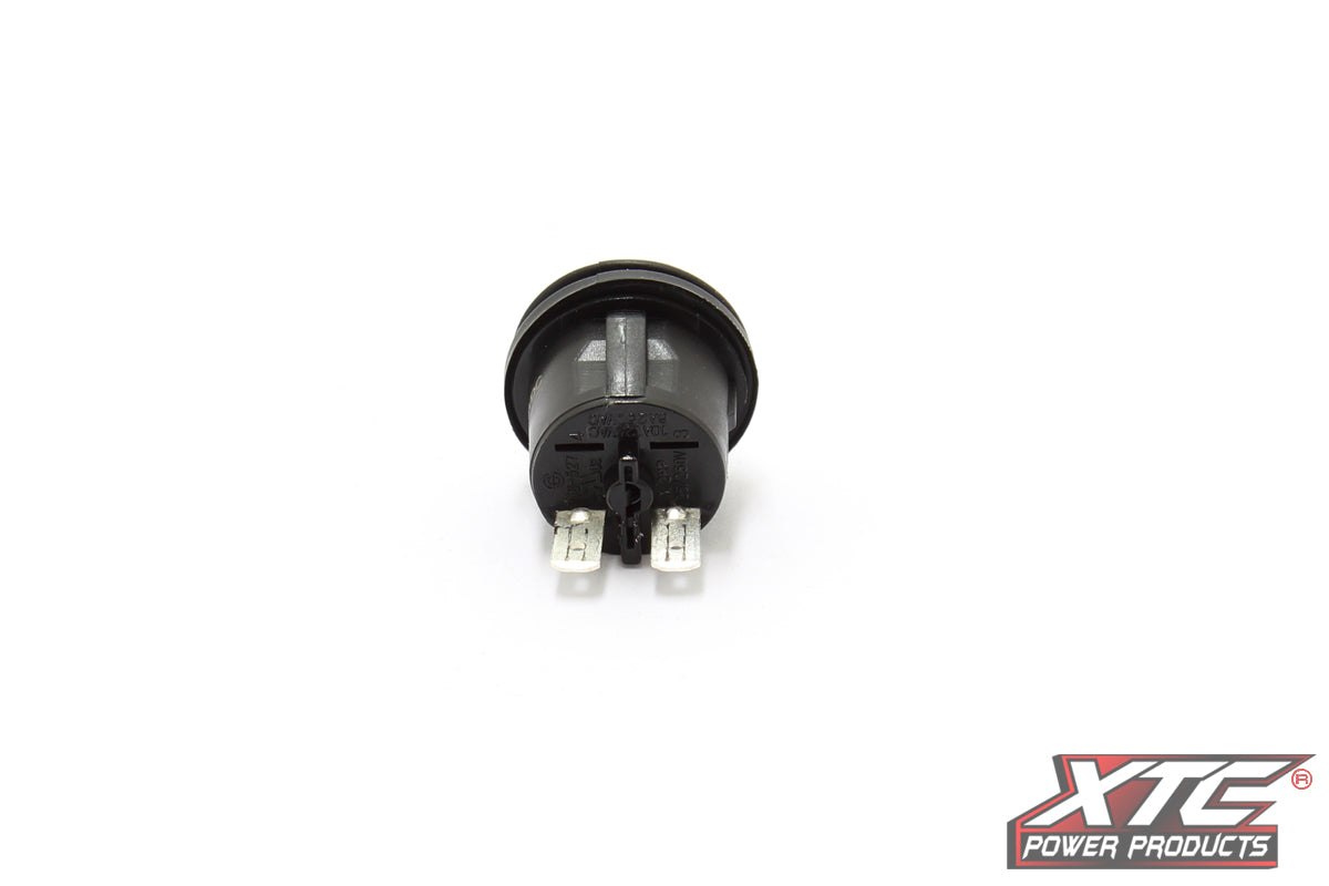 XTC bdeaf323fc4b5891 | Momentary Push Button Black Switch Rear