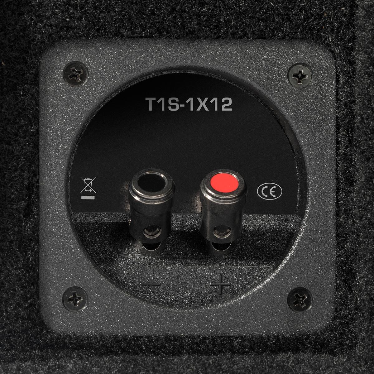 T1S-1X12 - Power Single 12" T1 Slim Sealed Loaded Enclosure - image 5
