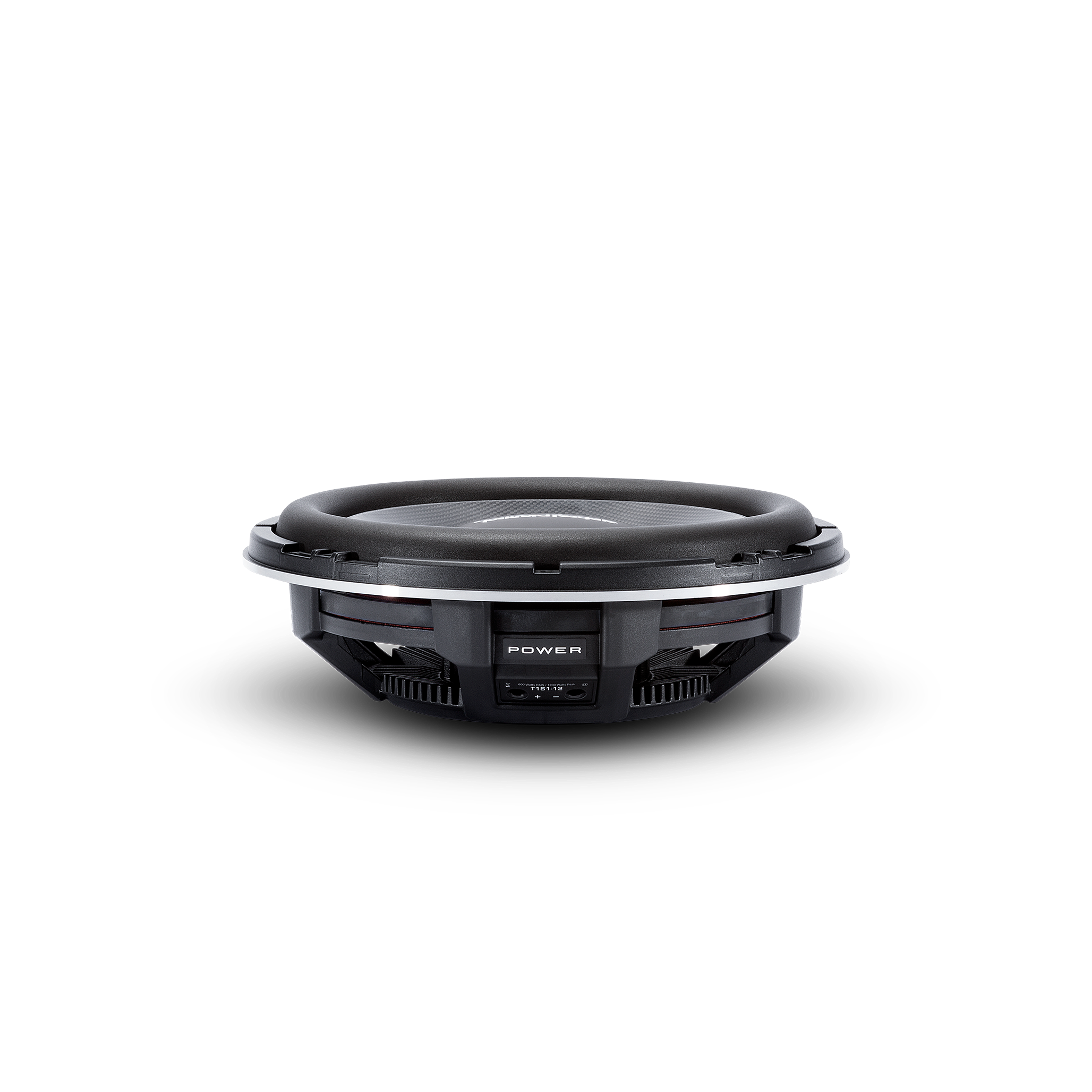 T1S1-12 - Power 12" T1 Slim Single 1-Ohm Subwoofer - image 1