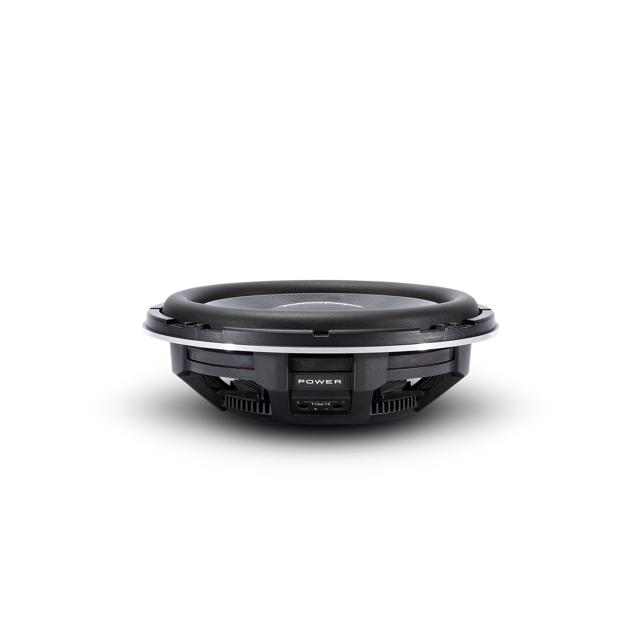 Power 12" T1 Slim Single 2-Ohm Subwoofer