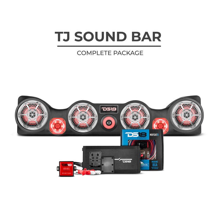 Jeep TJ Sound Bar Package - DS18