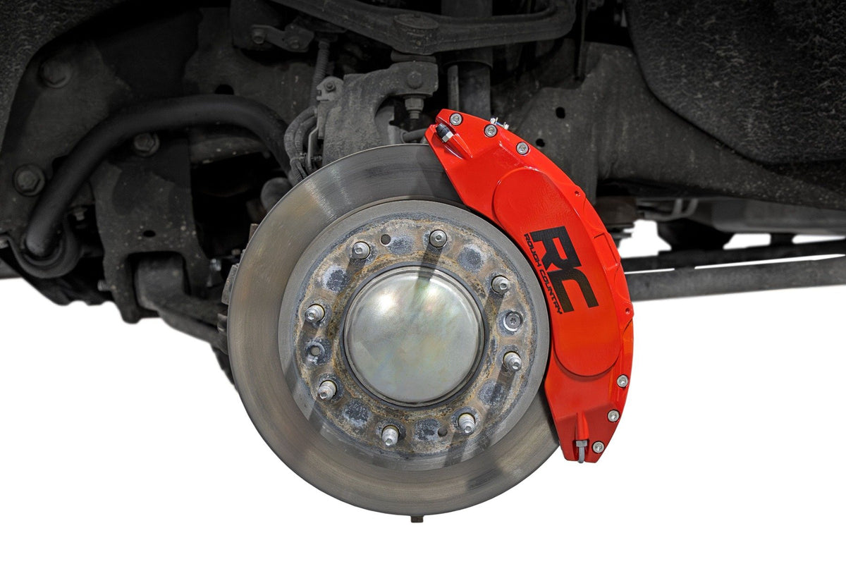 Caliper Covers | Front and Rear | Red | Chevy/GMC 2500HD/3500HD (20-26)