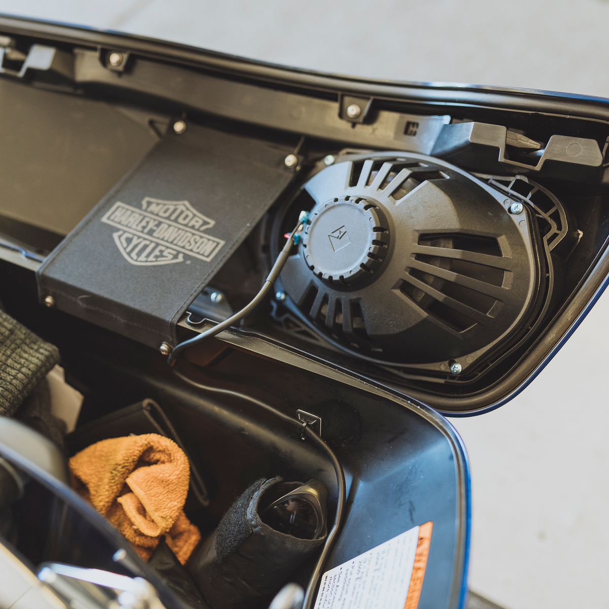 TMS69BL14 - Saddlebag Kit for 2014+ Harley-Davidson Models - image 1