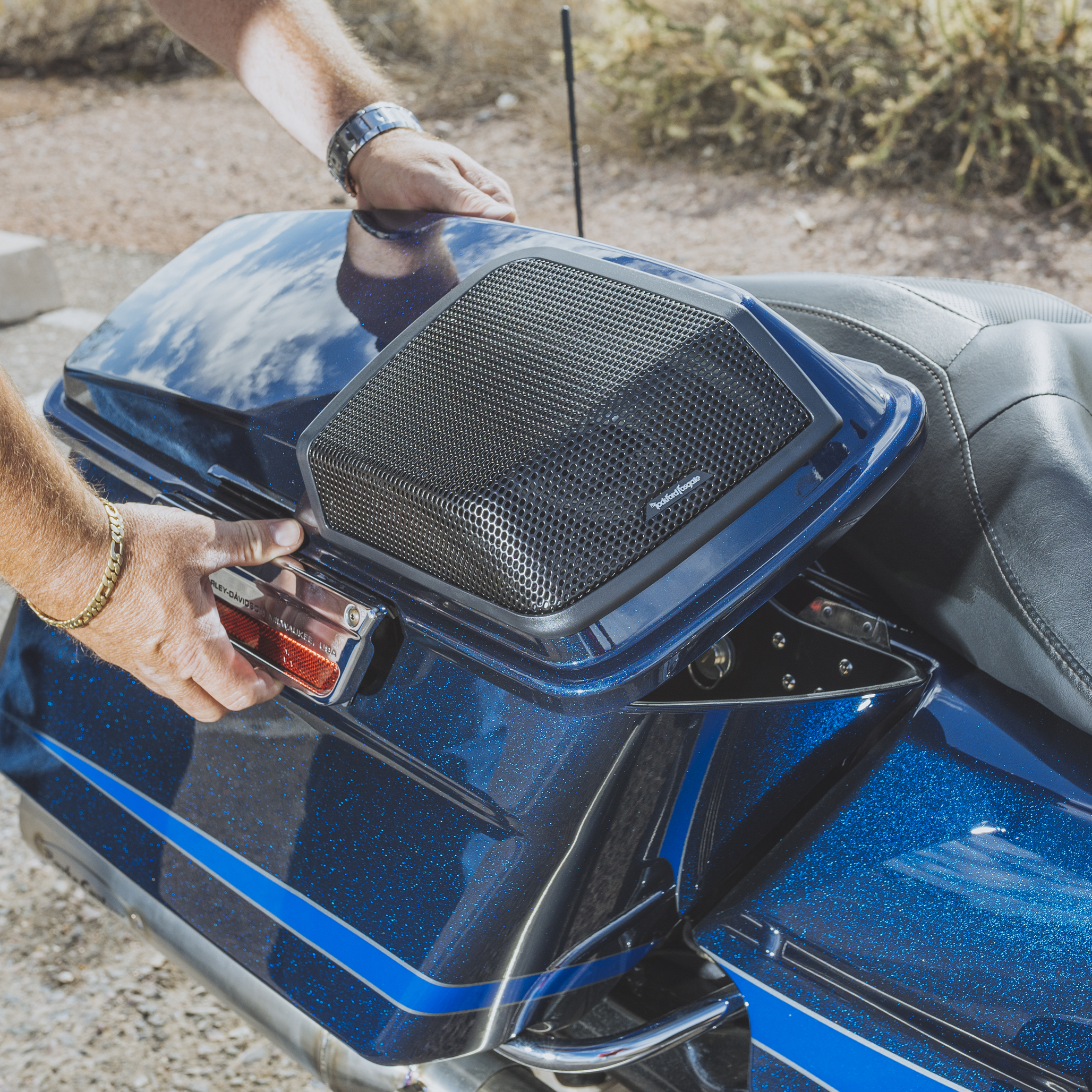 Saddlebag Audio Kit for 1998-2013 Harley-Davidson Models