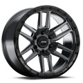 Torque Pritchett | Anthracite w/Black Lip | 17x9 | 6x5.5 | 0mm